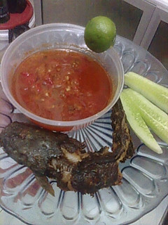 Foto resep sambal pecel lele