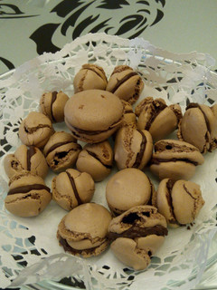 Foto resep macaroon coklat mede