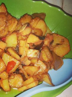 Foto resep Jambal Kentang Pedas