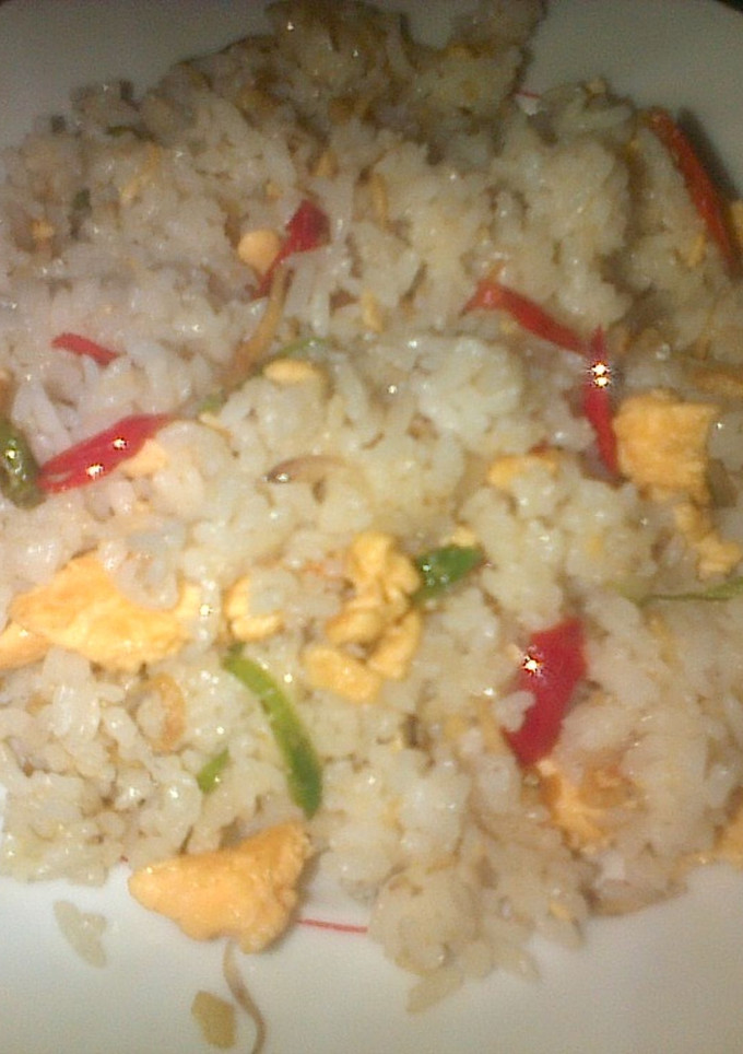 Foto resep nasi goreng ala kadarnya