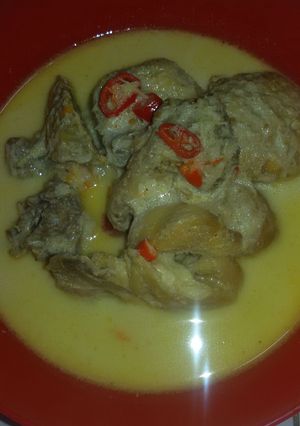 Foto resep Opor ayam pedas