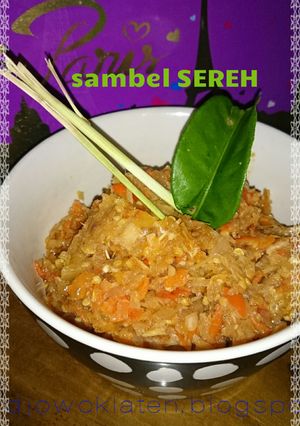 Foto resep Sambel Sereh