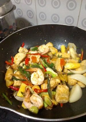 Foto resep Tahu Tauco Udang Medan khas Mamak