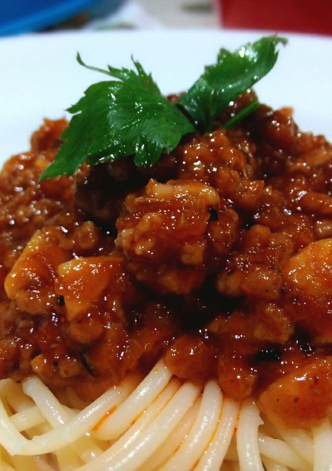 Foto resep Mom's Secret Spaghetti Recipe (within 20 mins)