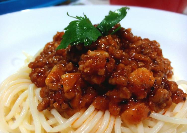 Mom's Secret Spaghetti Recipe (within 20 mins)