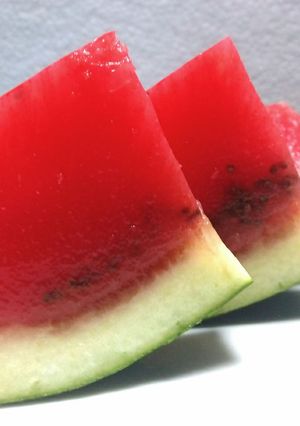Foto resep Red Watermelon Pudding