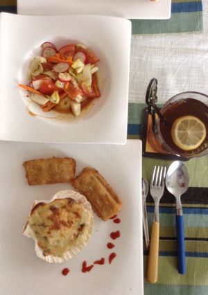 Foto resep St. Jacobs Muschel 