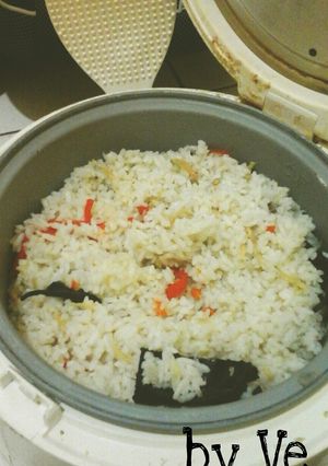 Foto resep Nasi Liwet Rice Cooker