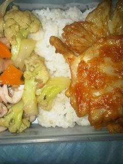 Foto resep Tumis Bunga Kol & Jamur Goreng