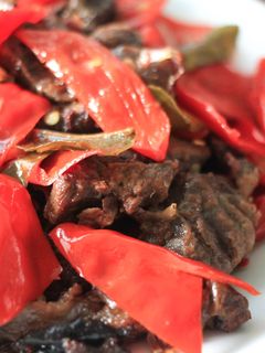 Foto resep Dendeng Balado ala Keluarga Prahara