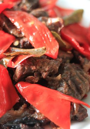 Foto resep Dendeng Balado ala Keluarga Prahara
