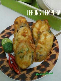Foto resep Terong Tempura pedas