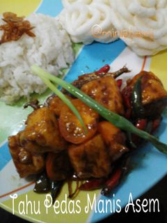 Foto resep Tahu Pedas Manis Asem