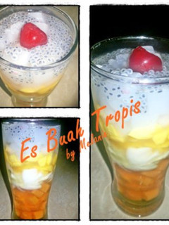 Foto resep Es Buah Tropis