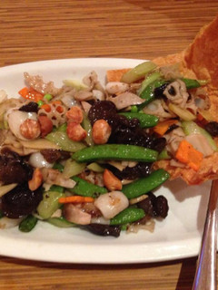 Foto resep Lotus Root with Mushroom~
