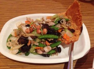 Foto resep Lotus Root with Mushroom~