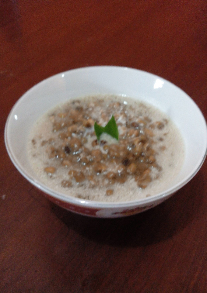 Foto resep "burjo" bubur kacang ijo