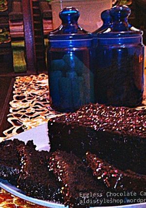 Foto resep Cake Coklat Kukus Tanpa Telur (Eggless Cake)