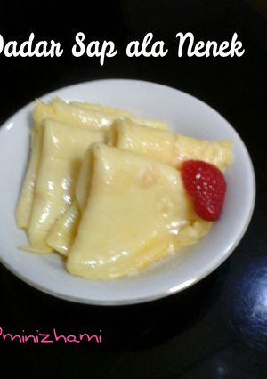 Foto resep Dadar Sap ala Nenek (Traditional Pancake)