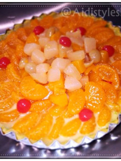 Foto resep Orange Fruit Pie (Pie Buah)