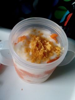 Foto resep Parfait Mangga & Yogurt