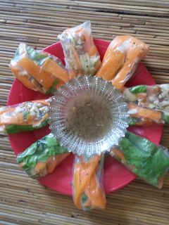 Foto resep Rice Paper with veggies and meat