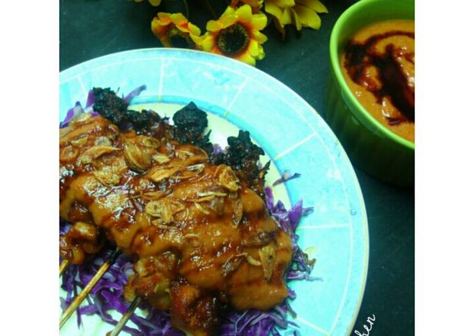 Anti Ribet, Buat Sate Jamur Tiram Saus Kacang Ekonomis Untuk Jualan