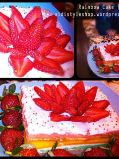 Foto resep Rainbow Cake Ny. Liem