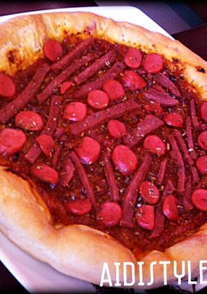 Foto resep Pizza "Meat Lovers"