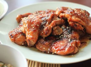 Foto resep Chicken Teriyaki aroma bawang putih tanpa minyak