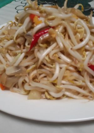 Foto resep Toge Jamur Telor Asin