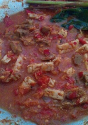Foto resep Asam Padeh Tempe Duet Dagiang (asam pedas tempe berdut ama daging)