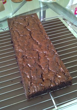 Foto resep Brownies coklat klasik