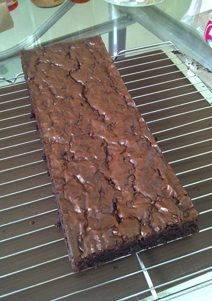 Foto resep Brownies coklat klasik