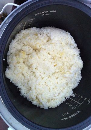 Foto resep Nasi mentega rice cooker