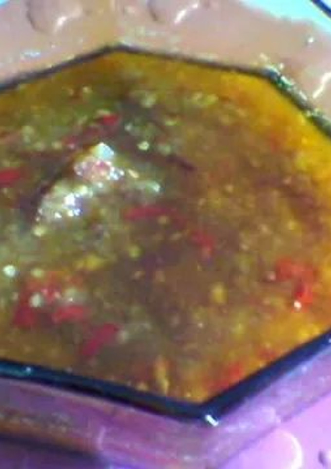 Foto resep Sambal terasi bawang