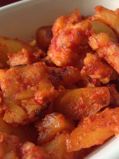 Foto resep Balado Tempe Kentang darurat