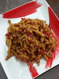 Foto resep Kering Tempe Cabai Merah