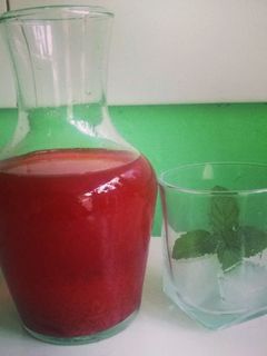 Foto resep strawberry sirup