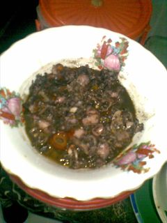 Foto resep Cumi Asin Saus Hitam