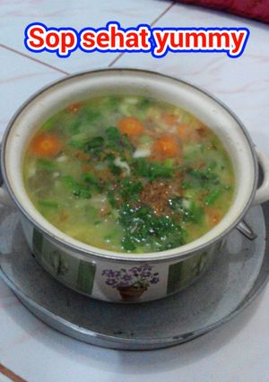 Foto resep sop sehat yummy