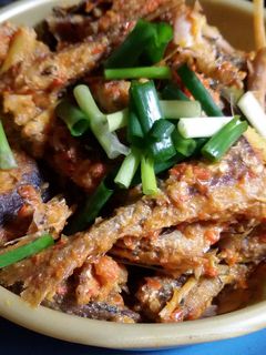 Foto resep ikan pindang masak santan