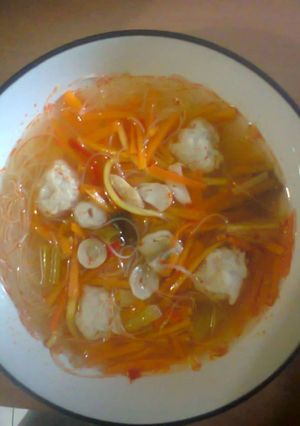 Foto resep BAKSO LELE KUAH TOMYAM