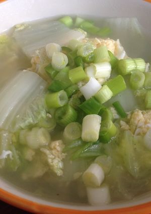 Foto resep Sup Sawi dibuang sayang
