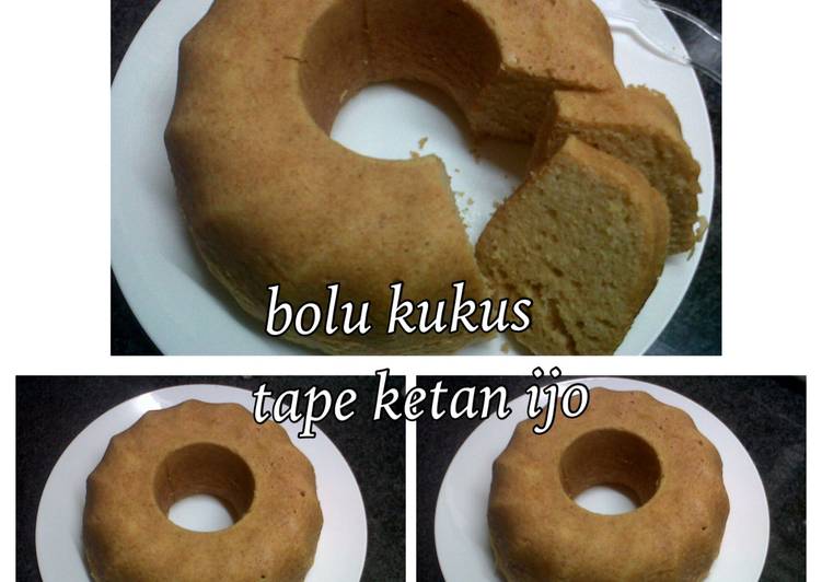Resep Bolkus Tape Ketan Ijo yang Bikin Ngiler