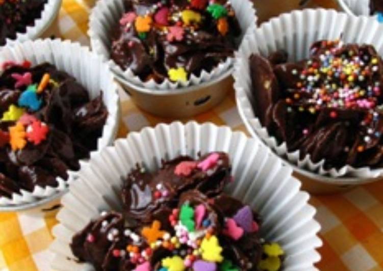 CORNFLAKES BALUT COKELAT LELEH