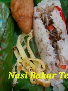 Foto resep Nasi Bakar Teri