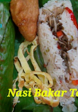 Foto resep Nasi Bakar Teri 
