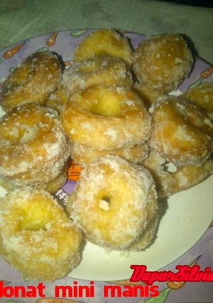 Foto resep donat mini manis