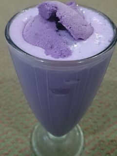 Foto resep Milkshake ubi ungu